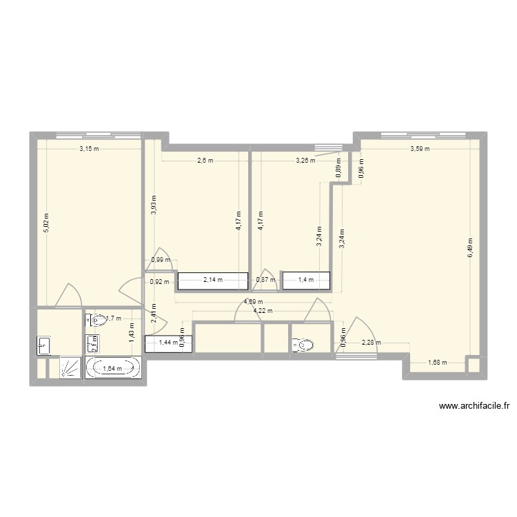 Allain - plan d\'origine. Plan de 0 pièce et 0 m2