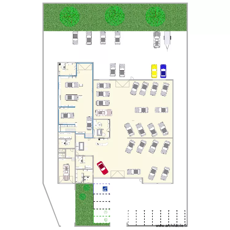 events auto atelier fanny. Plan de 