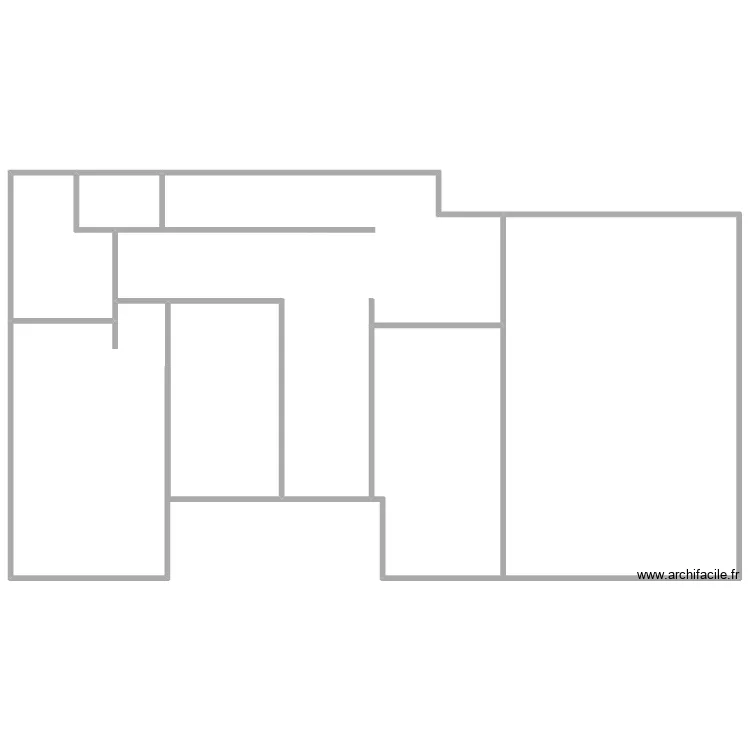 CHANT. Plan de 4 Pièces et 1858 m²