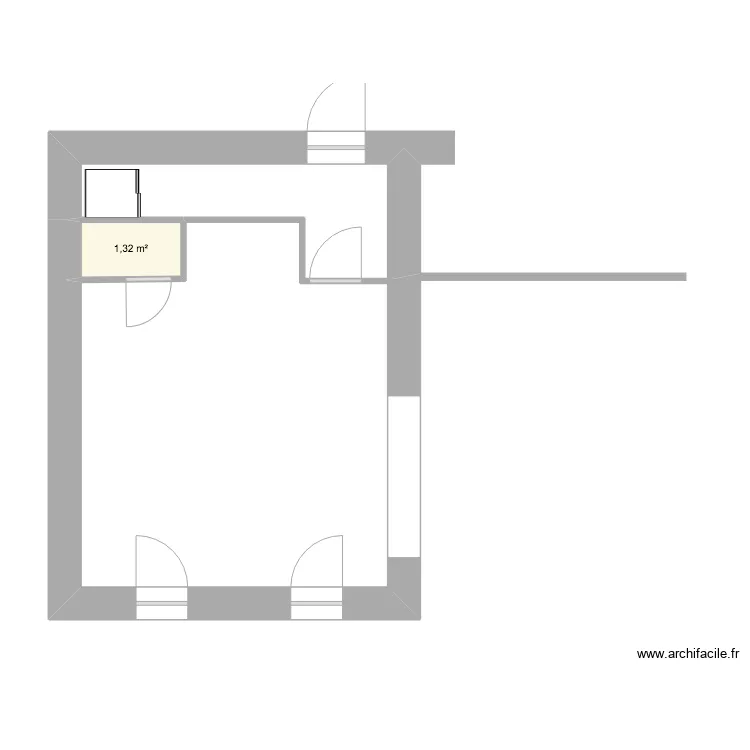 cuisine marne projet. Plan de 