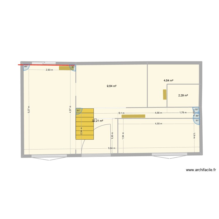 maison. Plan de 0 pièce et 0 m2