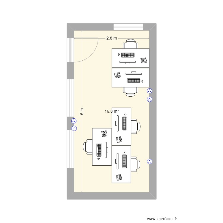 bureau saint ouen. Plan de 0 pièce et 0 m2