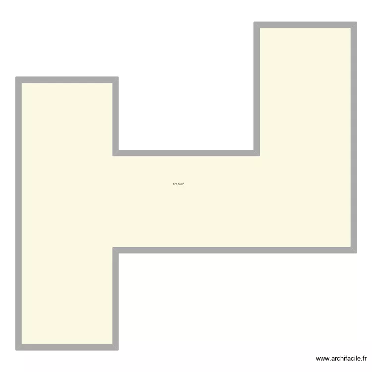 maison en u. Plan de 1 et 172 m² maison en u. Plan de 1 et 172 m²
