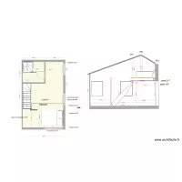 studio V2 Mezzanine plan hauteur