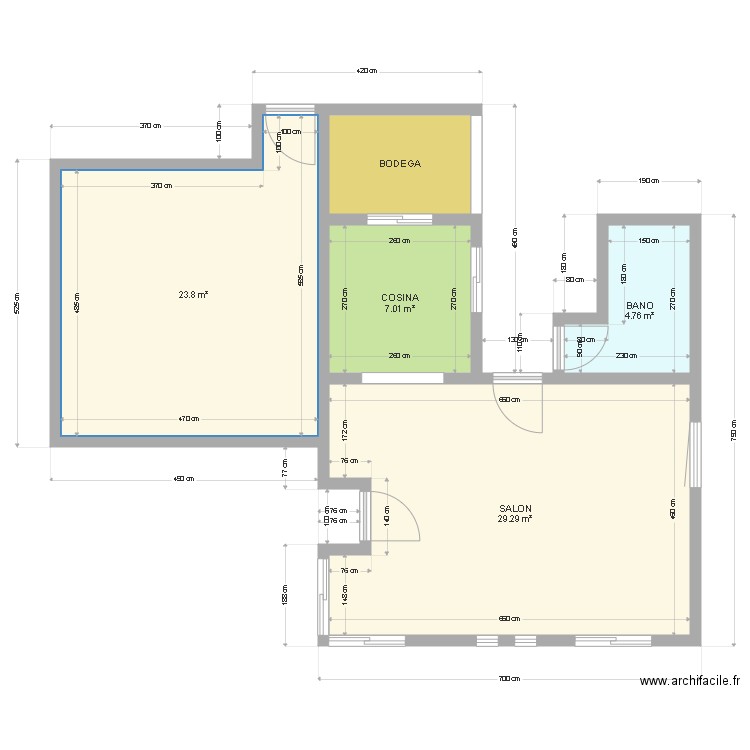 CASA CARDENAS. Plan de 0 pièce et 0 m2