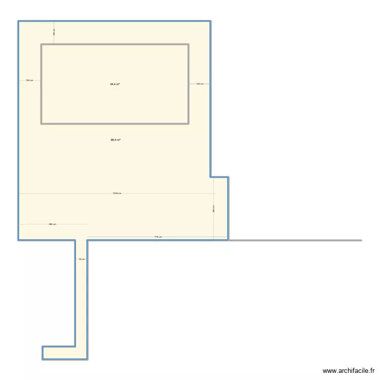 jardin piscine larraqu&eacute;. Plan de 