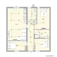 Castel T4 RDC -eclairage