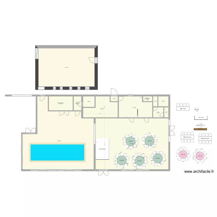 mariage Audrey et Patrick. Plan de 