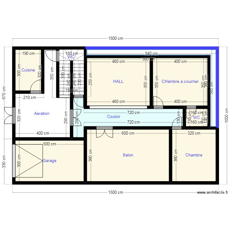 PLAN 15X10 TESTE N3. Plan de 0 pièce et 0 m2