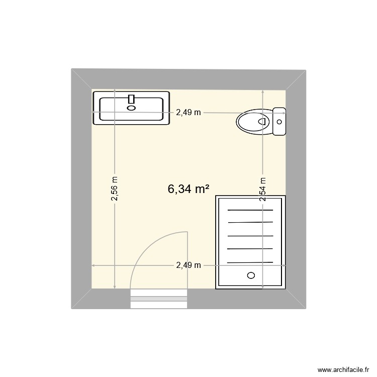 Chaverot. Plan de 0 pièce et 0 m2
