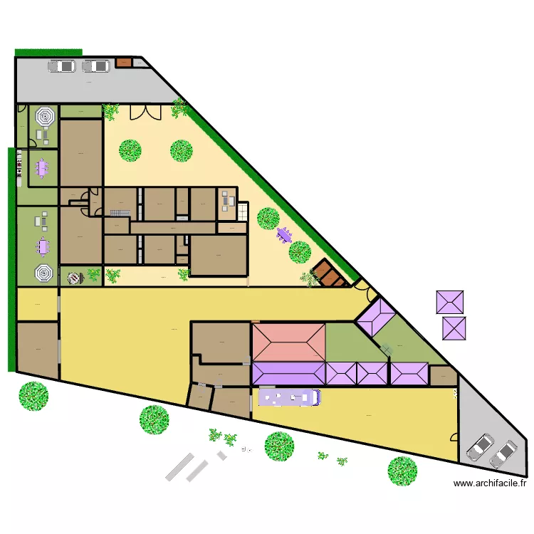 FOODTRUCK 0312B. Plan de 53  et 1894 m²