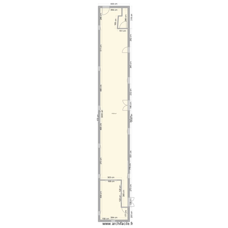 salle info MFR. Plan de 0 pièce et 0 m2