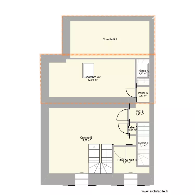 Pluguffan 2. Plan de 22 Pièces et 138 m² Pluguffan 2. Plan de 22 Pièces et 138 m²