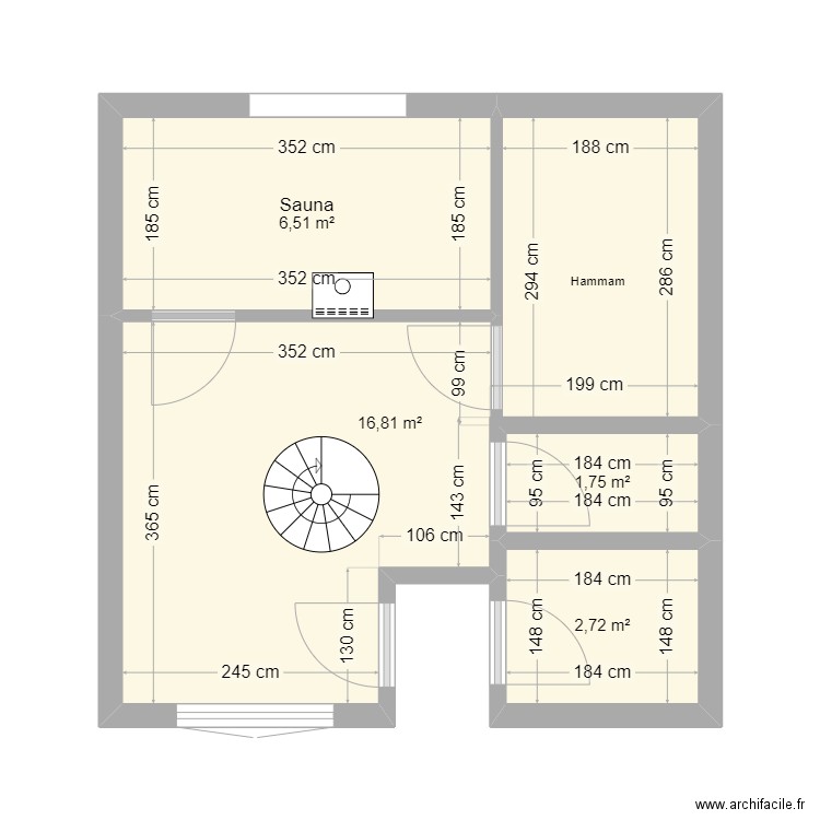 Chalet zen. Plan de 0 pièce et 0 m2