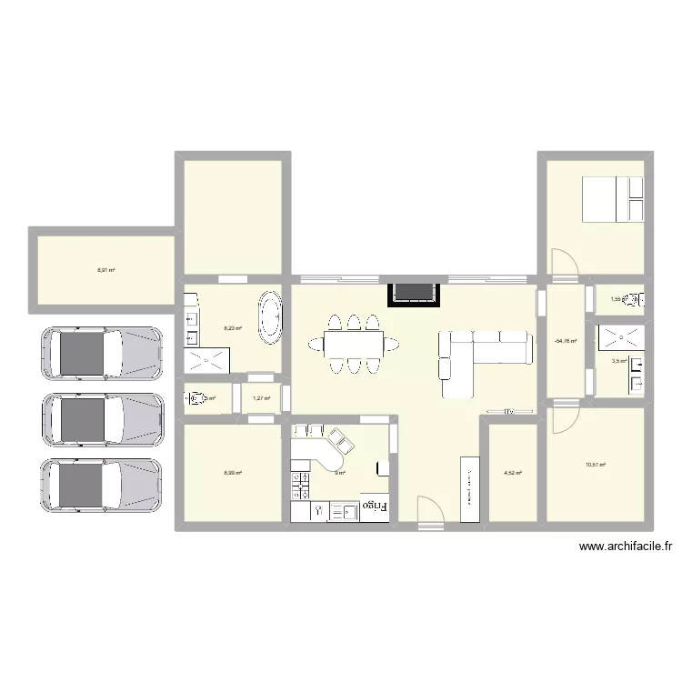 Maison !. Plan de 