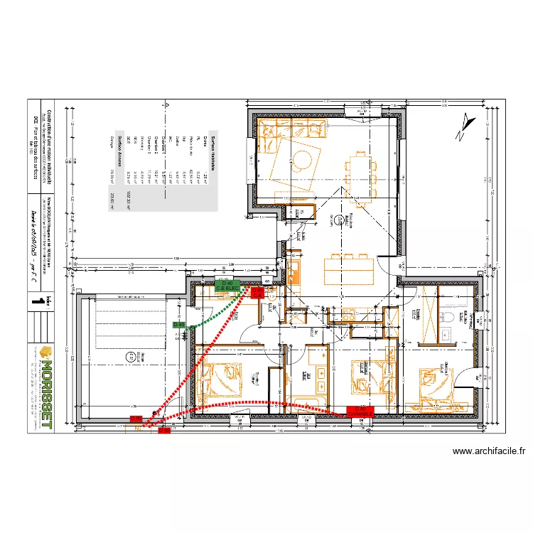 NEAU FOURREAUX. Plan de NEAU FOURREAUX. Plan de