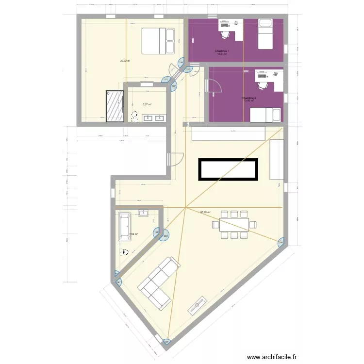 Final ardon - mymy. Plan de 6 Pièces et 173 m²