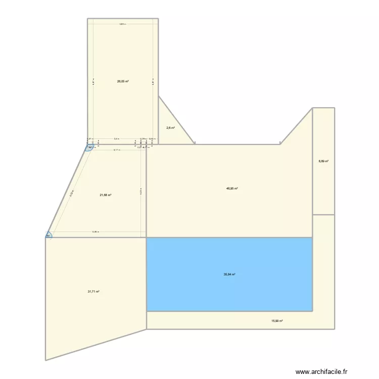 piscine terrasse 2026. Plan de 8 et 188 m² piscine terrasse 2026. Plan de 8 et 188 m²