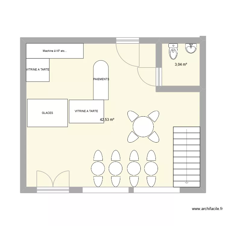 Plan_Balzac. Plan de 2 et 46 m² Plan_Balzac. Plan de 2 et 46 m²