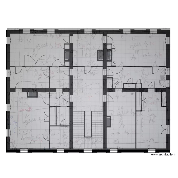 Monoyer R+1. Plan de 