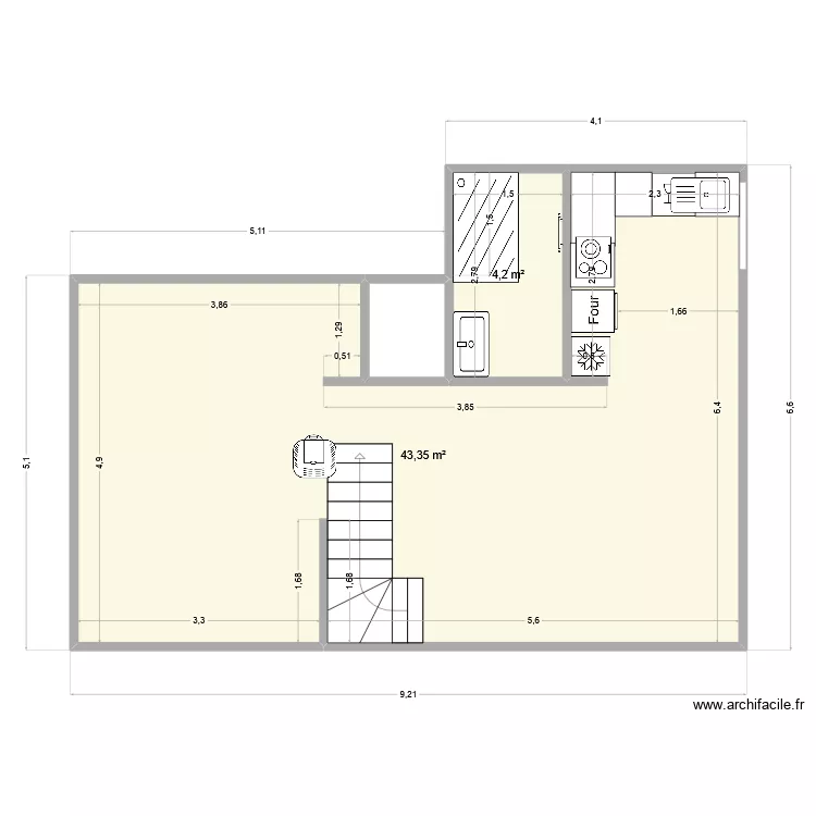 Isabelle_Mens 2. Plan de 3  et 49 m²