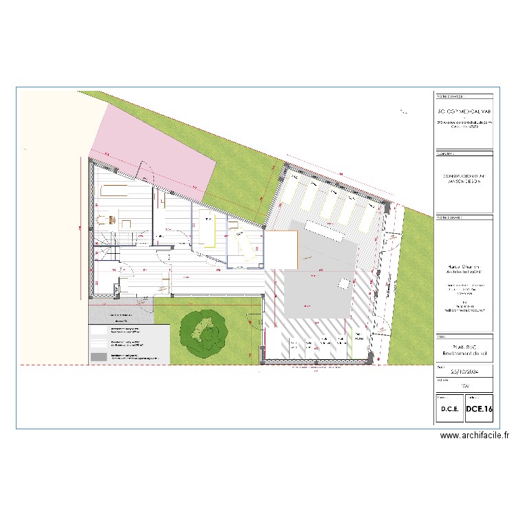 Étage définitif. Plan de 0 pièce et 0 m2