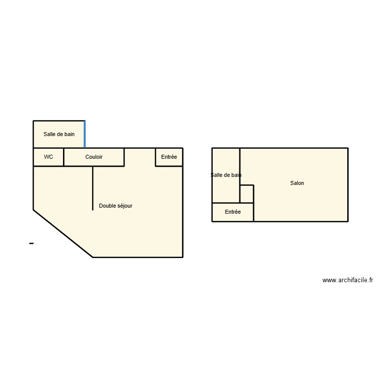 QUIMPER KERVAREC. Plan de 9 pièces et 29 m2