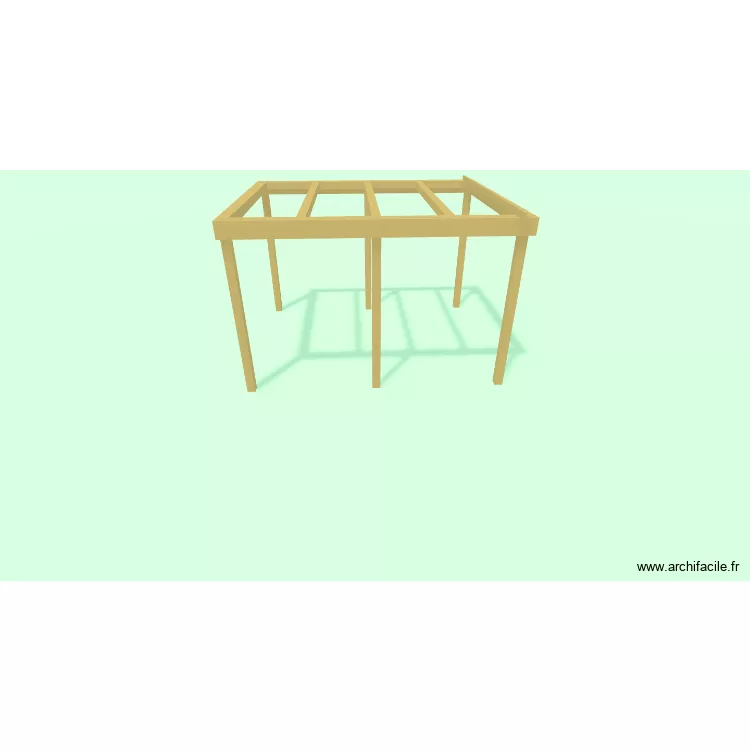 Pergola. Plan de Pergola. Plan de