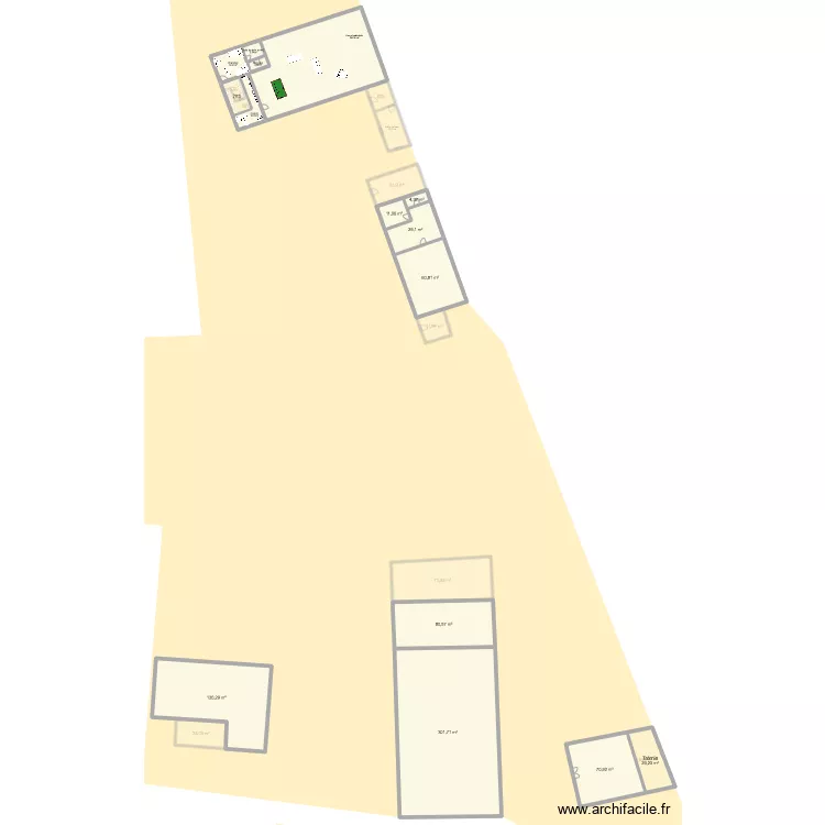 st maurice. Plan de 