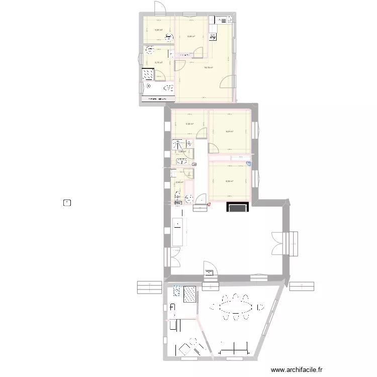 plan Mas  projet 2. Plan de 