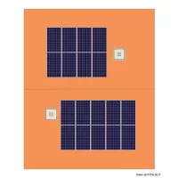 Toiture panneaux solaires