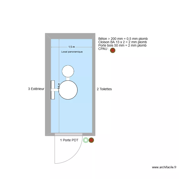 31254 Local panoramique. Plan de 0 pièce et 0 m2