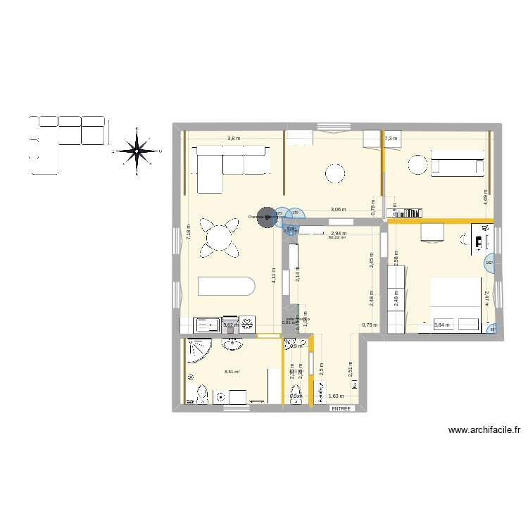 Marco future apart. IV. Plan de 0 pièce et 0 m2