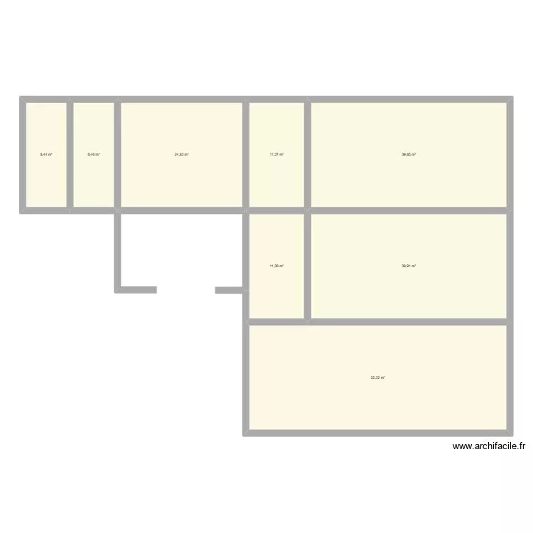 1105 route de Pinseguerre , Parisot. Plan de 8 et 197 m² 1105 route de Pinseguerre , Parisot. Plan de 8 et 197 m²