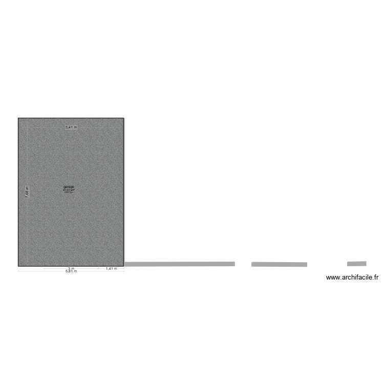 garage. Plan de 0 pièce et 0 m2 garage. Plan de 0 pièce et 0 m2