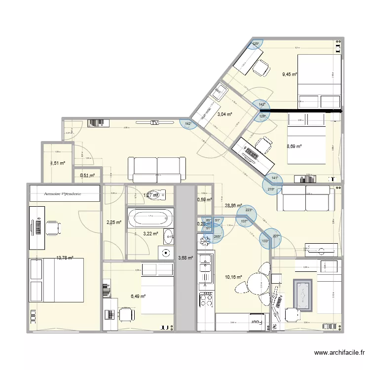 levallois6. Plan de 