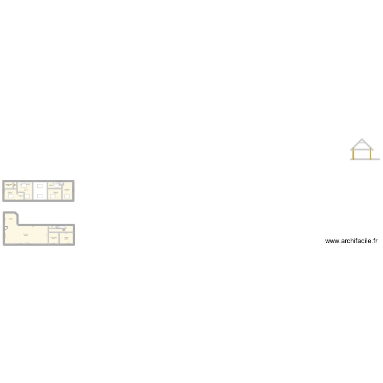Frison pour agence. Plan de 0 pièce et 0 m2