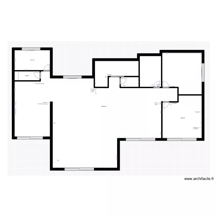 VIEU MARGOT. Plan de 