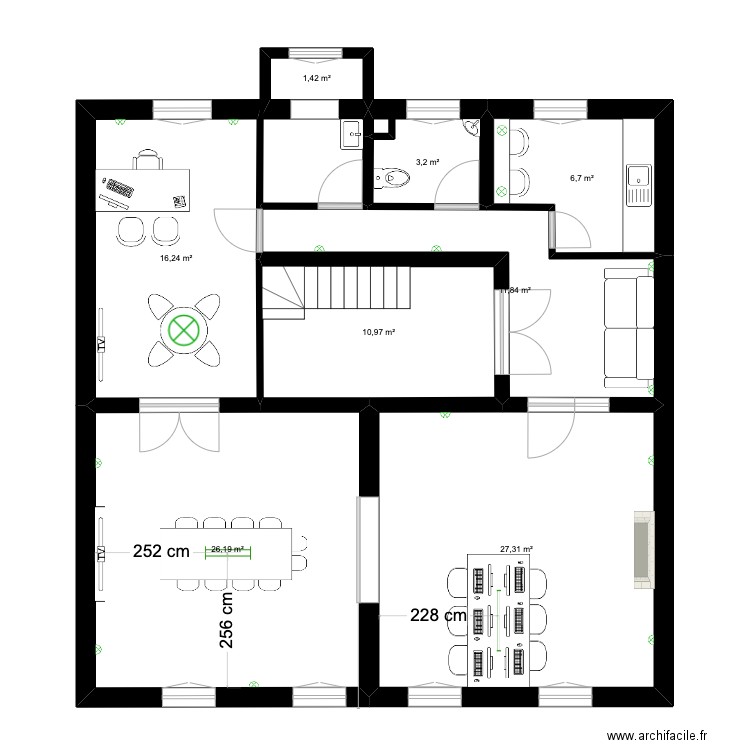 Le Conservateur. Plan de 0 pièce et 0 m2