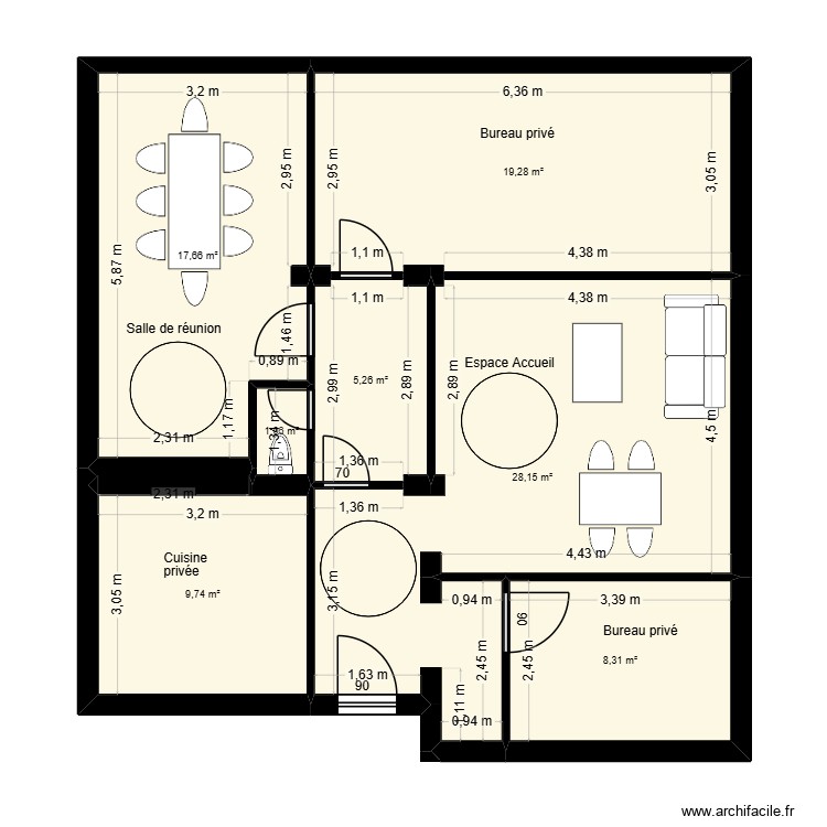 14 Lisieux. Plan de 0 pièce et 0 m2