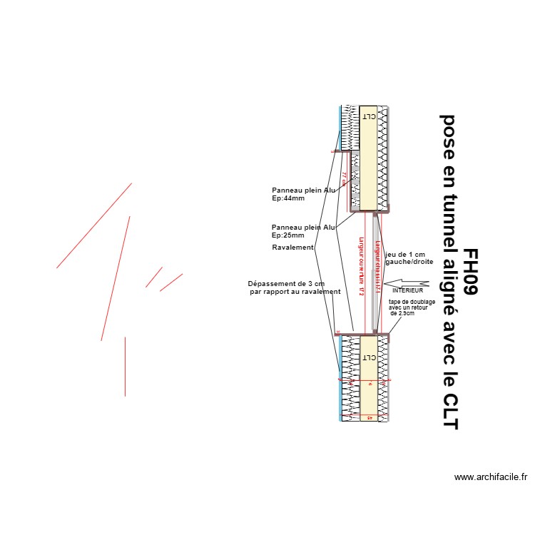FH 09 COUPE EN PLAN. Plan de 0 pièce et 0 m2