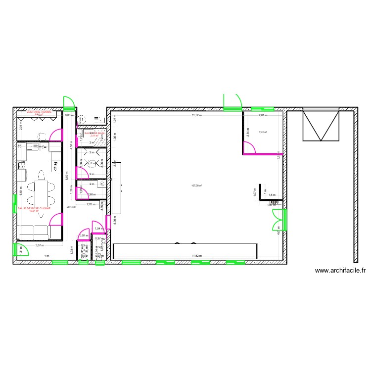 PLAN N°1 SOPLOMLEC. Plan de 0 pièce et 0 m2