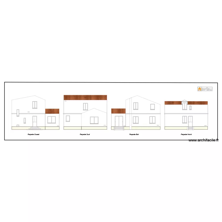 EDL - Toutes fa&ccedil;ades. Plan de 