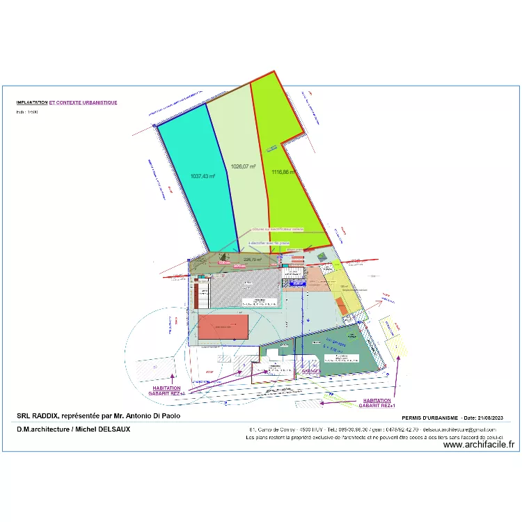 PARTAGE PRAIRIE 10. Plan de PARTAGE PRAIRIE 10. Plan de