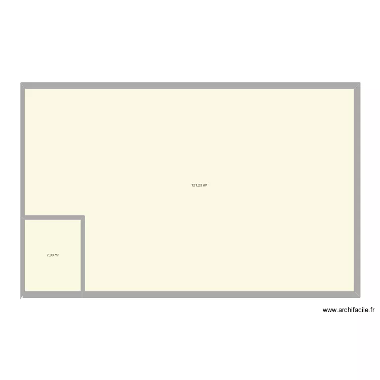 maisonPMR. Plan de 2  et 129 m²