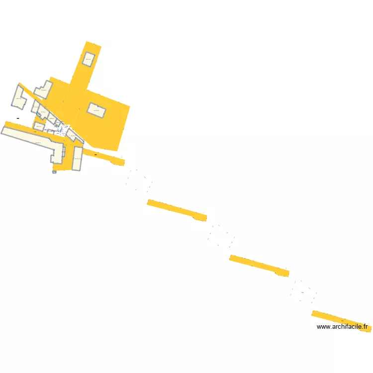 MLQ TEST. Plan de 15  et 1388 m²