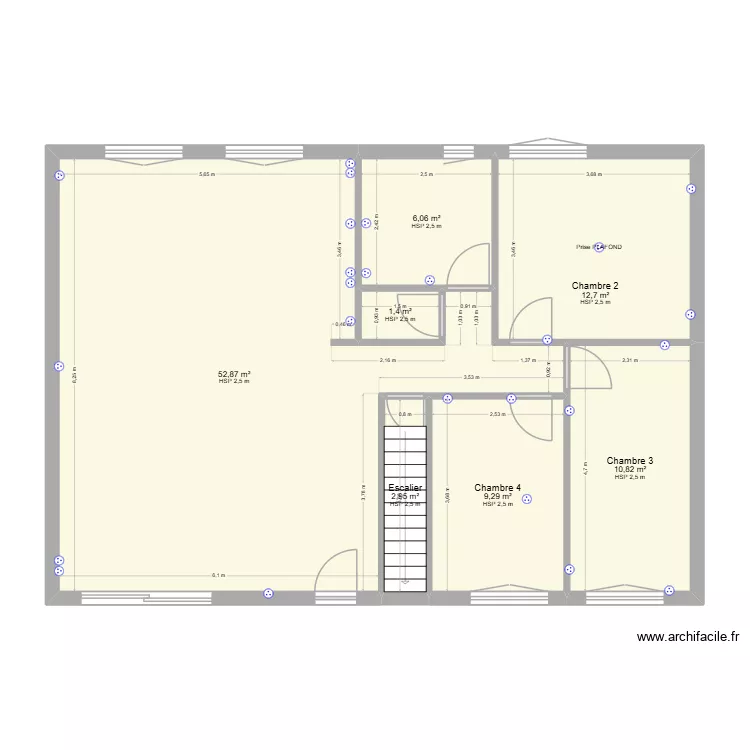 maison la guerche. Plan de 7 et 96 m² maison la guerche. Plan de 7 et 96 m²