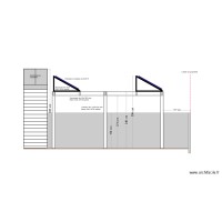 vue de coté pergola solaire BERTAUX avec PS