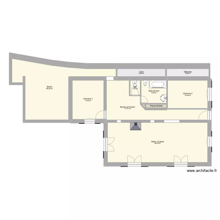 BouillaBeach V3. Plan de 