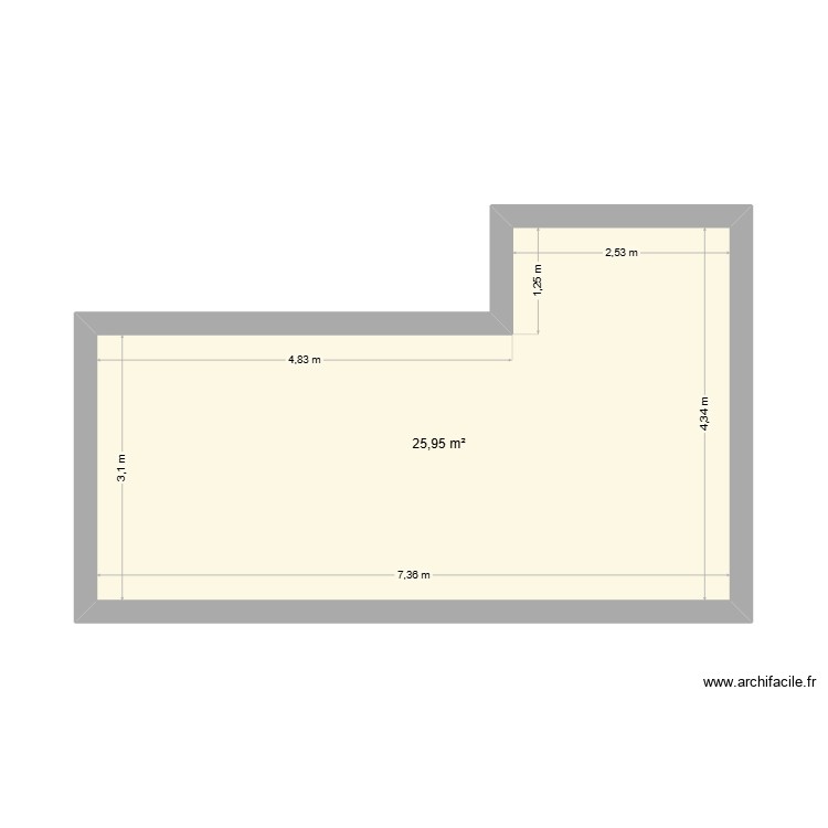 2&egrave;me &eacute;tage cotation. Plan de 0 pièce et 0 m2